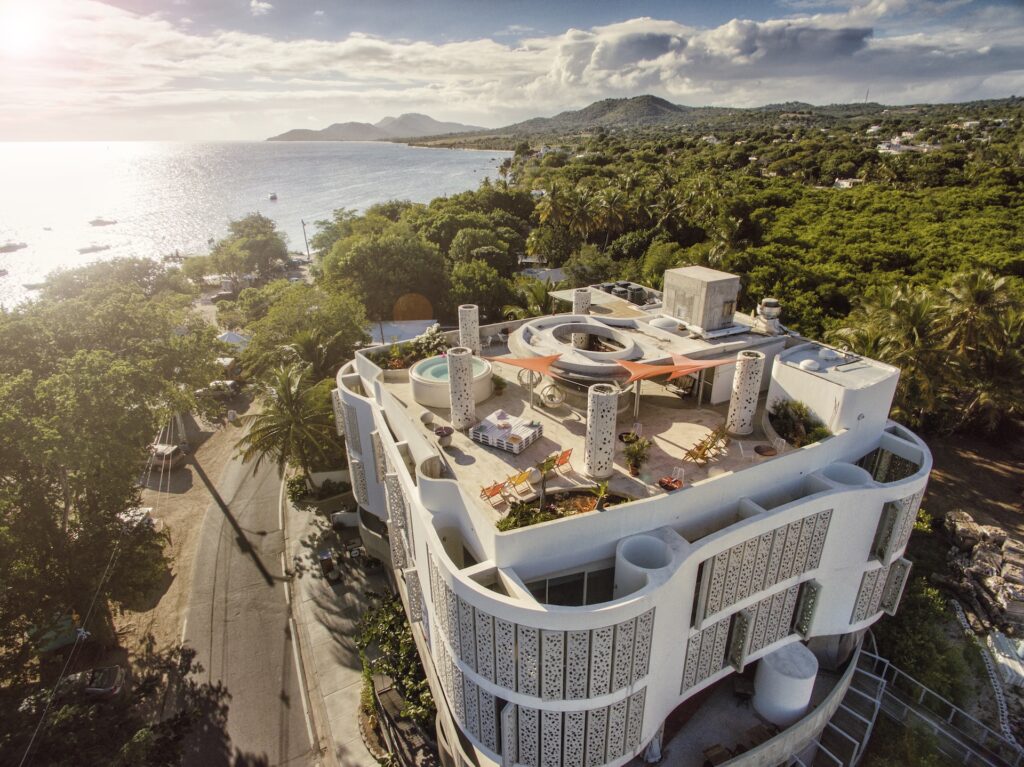 El Blok Hotel as a wedding venue in Vieques, Puerto Rico